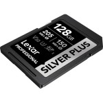 Lexar 128GB Professional Silver Plus UHS-I SDXC Memory Card