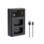 K&F Concept Dual Slot Quick Charger for NP-FW50