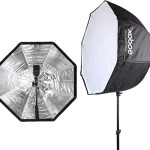Godox 95cm / 37.5″ Umbrella Octagon Reflector Softbox with Grid