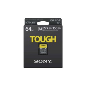 Sony 64GB SF-M 277MBPS Tough Series UHS-II SDXC Memory Card