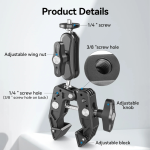 TELESIN Super Clamp Magic Arm