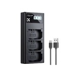 K&F Concept NP-FZ100 Triple Slot Charger