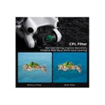K&F Concept NANO-X 6 Pack ND+CPL Filter Kit for DJI Mini 4 Pro (CPL, ND8, ND16, ND32, ND64, ND128)