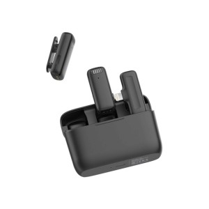 Ulanzi J12 2-Person Wireless Microphone System with Lightning Connector for iOS Devices